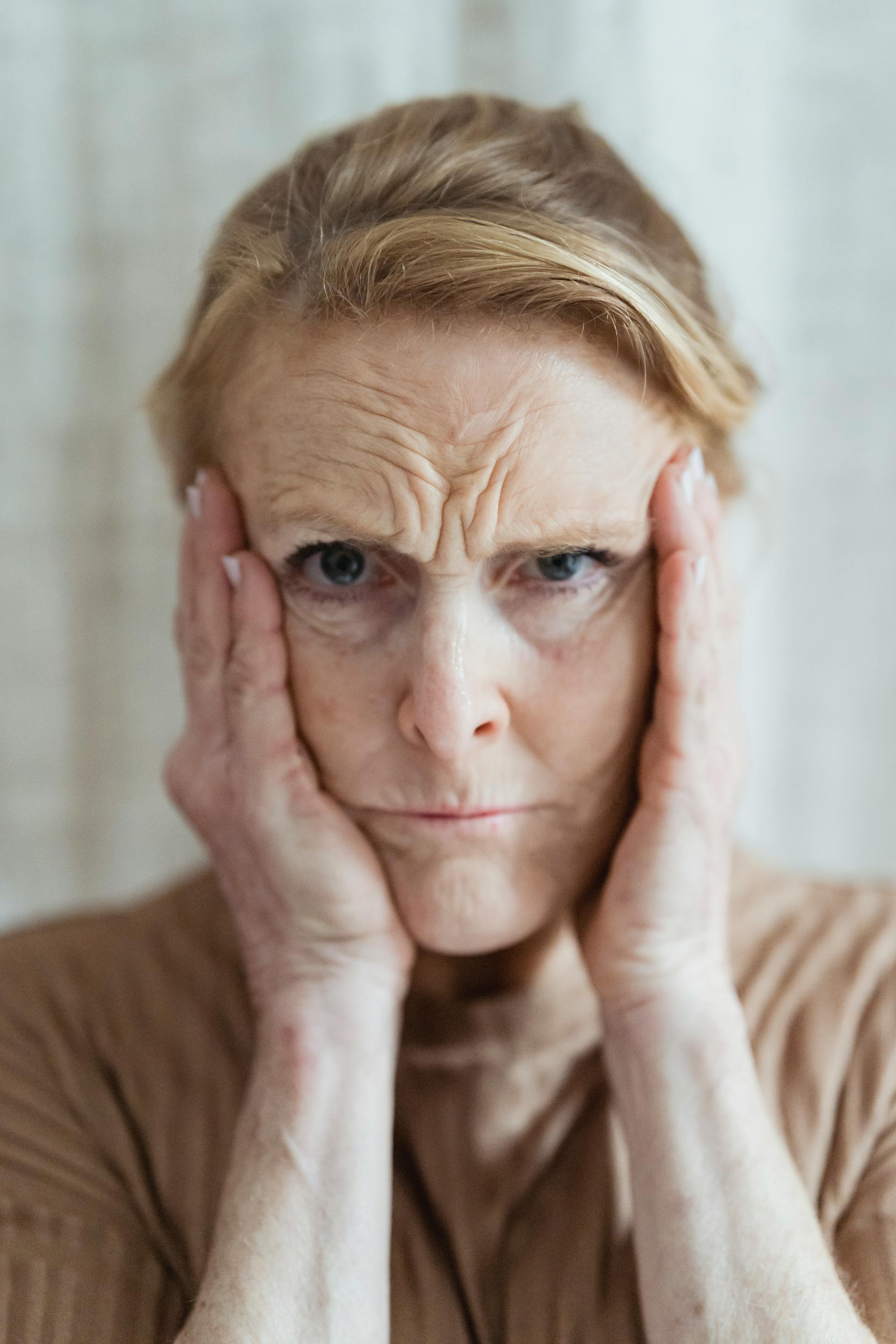 A shocked senior woman | Source: Pexels