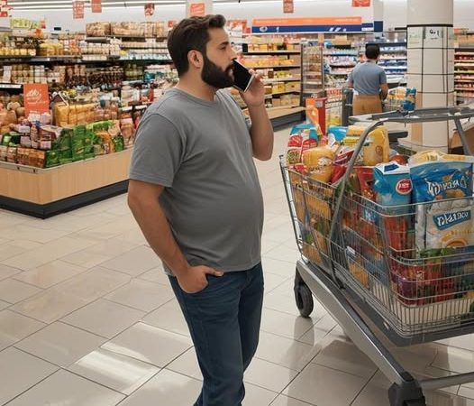Whenever It’s Time to Pay at the Grocery Store, My Husband Pretends to Get a Call and Walks Away – This Time, I Taught Him a Lesson He’ll Never Forget